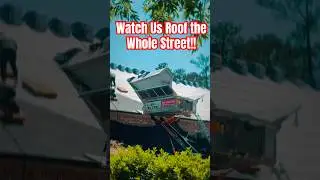 Commercial Roofing Takeover: 3 in a Row! #roofing #construction #shorts #shortsfeed