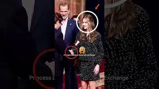 Princess Leonor&rsquo;s Royal Gift Exchange 👑✨ This Moment Melted Hearts