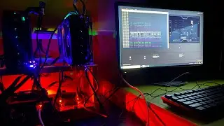 AMD ROG STRIX RX 6700 XT Hashrate 47M After OC  47-52temp