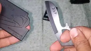 Tactical Credit Card Knife