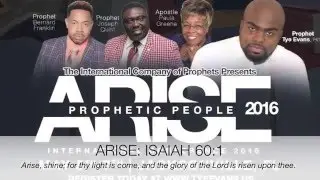 Arise Prophetic Conference 2016