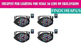 Cheapest EasyDancing 36x1W LED RGB Par Light with Wireless Remote | Findcheap.us