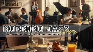 Morning Jazz Coffee ☕ Smooth Jazz Music for Focus, Work & Study Productivity