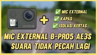 TIPS MIC EXTERNAL BPRO5 MARK 3S SUARA LEBIH JELAS & TIDAK PECAH LAGI
