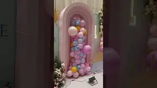 Birthday decoration ideas at home  | beautiful balloon decoration ideas #shorts #balloon #decoration