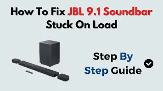 How to Fix JBL 9 1 Soundbar Stuck on Load &ndash; Boot Loop, Reset & USB Update Fix