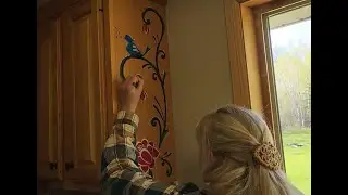 Rosemaling in my Kitchen! (Artist Diaries)