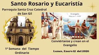 🔴Eucarist&iacute;a  desde el templo Santa Cruz Catedral de San Gil, Enero 12  del 2026 Hora: 6:30 PM