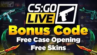 CSGOLive Bonus Code + Review,  Let's See What Skins We Can Win Using the CSGO live Promo Code
