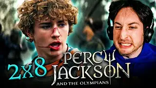 Percy Jackson & The Olympians - Season 2 Episode 8 FINALE *First Time Watching* | Reaction/Review!