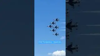 USAF Thunderbirds - Duluth, MN. #f16 #usafthunderbirds #duluth #sendit