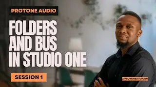 How to Use Folders and Bus in Studio One Pro