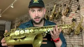 87xxx 1960 Mark VI Alto Bare Brass Fully Overhauled Playtest!!