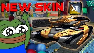 The NEW XT Skin for Thunder is AMAZING in Tanki Online