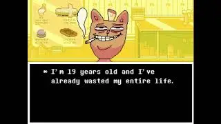 Undertale [Part 13] Back Alley Shopping ; Glamburger Cashier