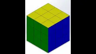How to design Magic cube(Appearance)/ Split line/ Projection