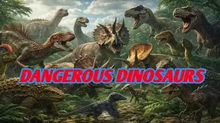 20 Most Dangerous Dinosaurs That Ever Lived | Dinosaur Documentary