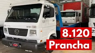VENDIDO: Caminhão 8.120 Worker Prancha Plataforma