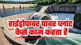 जलविद्युत संयंत्र का कार्य, जलविद्युत संयंत्र हिंदी में