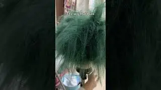 wig styling is all about TRUSTING THE PROCESS! #deku#myheroacademia#bokunoheroacademia#cosplay#wigs