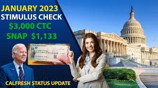 STIMULUS CHECK IN 2023, $3000 CHILD TAX CREDIT & SNAP EMERGENCY ALLOTMENTS
