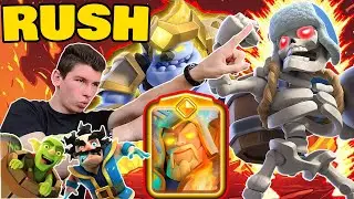 RUSH RANKED ! TOP 2K ROAD TOP 1K C'EST MA SAISON G&Eacute;ANT SQUELETTE SUPREMACY ! CLASH ROYALE