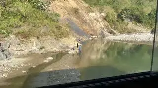Crossing challthi, champawat.. but not from chalthi bridge