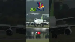 Air ACT Airlines Aircraft's Landing 😲 #shorts #new  Turkish