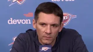 Mark Daigneault PostGame Interview | Oklahoma City Thunder vs Miami Heat