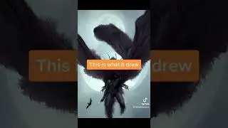 Asking an AI to Draw MythologicalCreatures. MOTHMAN #cryptids #cryptozoology #mothman #westvirginia