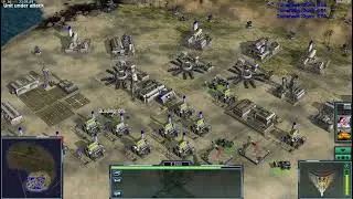 USA Drones + Tomahawk 1 vs 2 Nuke China (PREPARE FOR BATTLE Mod) C&C Generals Zero Hour