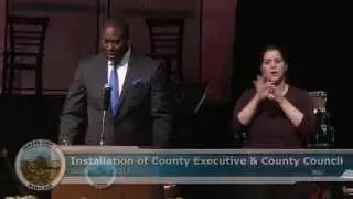 Councilmember Calvin Ball Oath and Comments