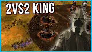 2 против 2 &mdash; это легко | BFME 1 Онлайн 2.22