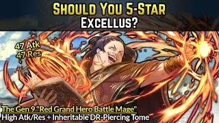 Should You 5-Star Excellus? (High Atk/Res & DR-Piercing Tome) | Fire Emblem Heroes Guide
