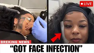 Chrisean Rock Breaks Down While Removing Blueface Tattoo &ndash; Emotional Moment Caught on Camera