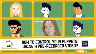 How to Animate Puppets with Face Data from Pre-recorded Videos in Adobe Character Animator