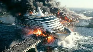 Biggest Ship Collisions and Mistakes Cought On Camera | Best Of 2025