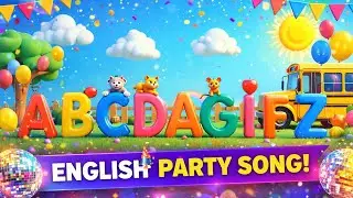 ABC English Party Song 🎉 | बच्चों का धमाकेदार Alphabet Dance | #cartoon #viral #trending #viralvideo