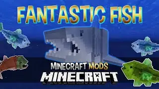 Minecraft Mods: TUBAR&Otilde;ES GIGANTES!! - Fantastic Fish Mod (1.7.10)