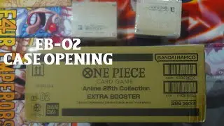 EB02 One Piece Card Game Case Opening! Chasing Manga Rares & Alt Arts!