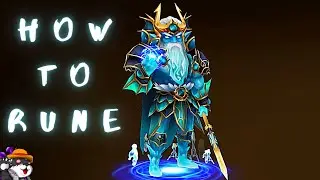 HOW TO RUNE the Water Sea Emperor (POSEIDON) and HOW TO COUNTER | Summoners War