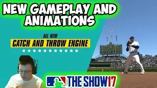 NEW GAMEPLAY AND ANIMATIONS - MLB THE SHOW 17