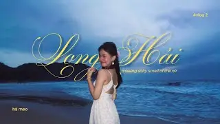 đi biển mùa bão | long hải vlog ₍^. .^₎⟆