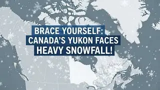Приготовьтесь: Юкон в Канаде столкнулся с сильным снегопадом! #CanadaSnow #WinterStorm #SnowfallA...