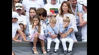 Roger Federer&rsquo;s two sets of twins steal the show at Wimbledon 2017 final with their matching outfits