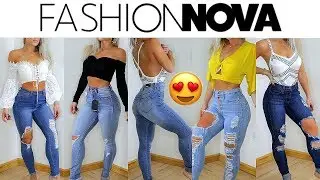 Fashion Nova DENIM try on HAUL | WOW.... | valerie pac