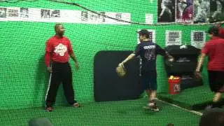 Brookline Knights: Valdez pitching drill