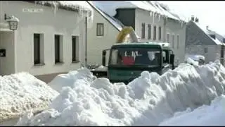 Viel Schnee in Geyer