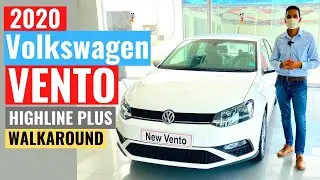 2020 Volkswagen Vento Highline plus walkAround | New Volkswagen Vento Facelift | VW vento review