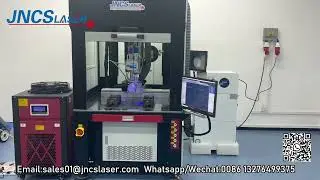 Hot 1.5 kw full enclosure platform automatic fiber laser welding machine ,jncslaser
